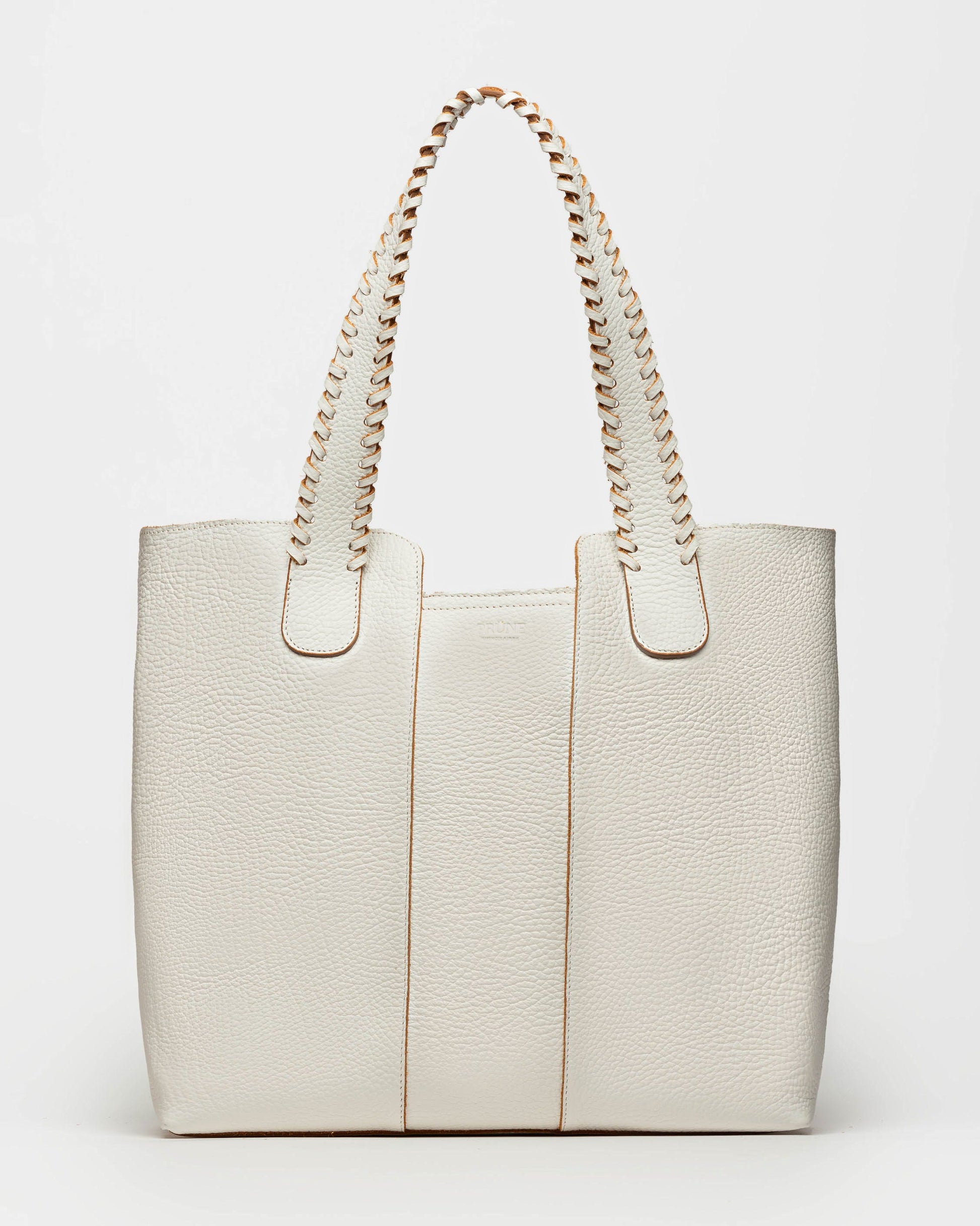 SHOPPER THE BRAIDED EN CUERO GRANEADO