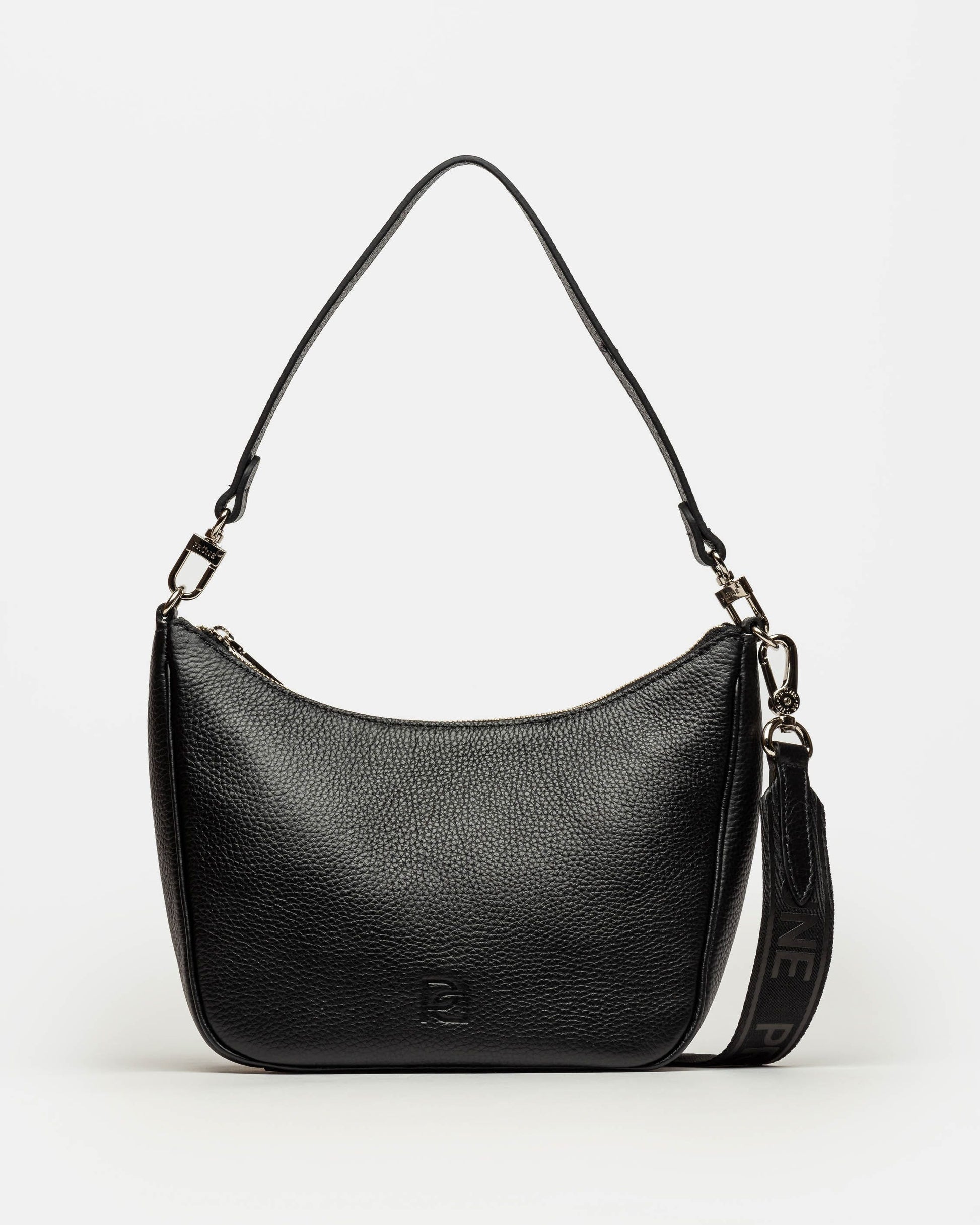 BANDOLERA VENICE EN CUERO GRANEADO