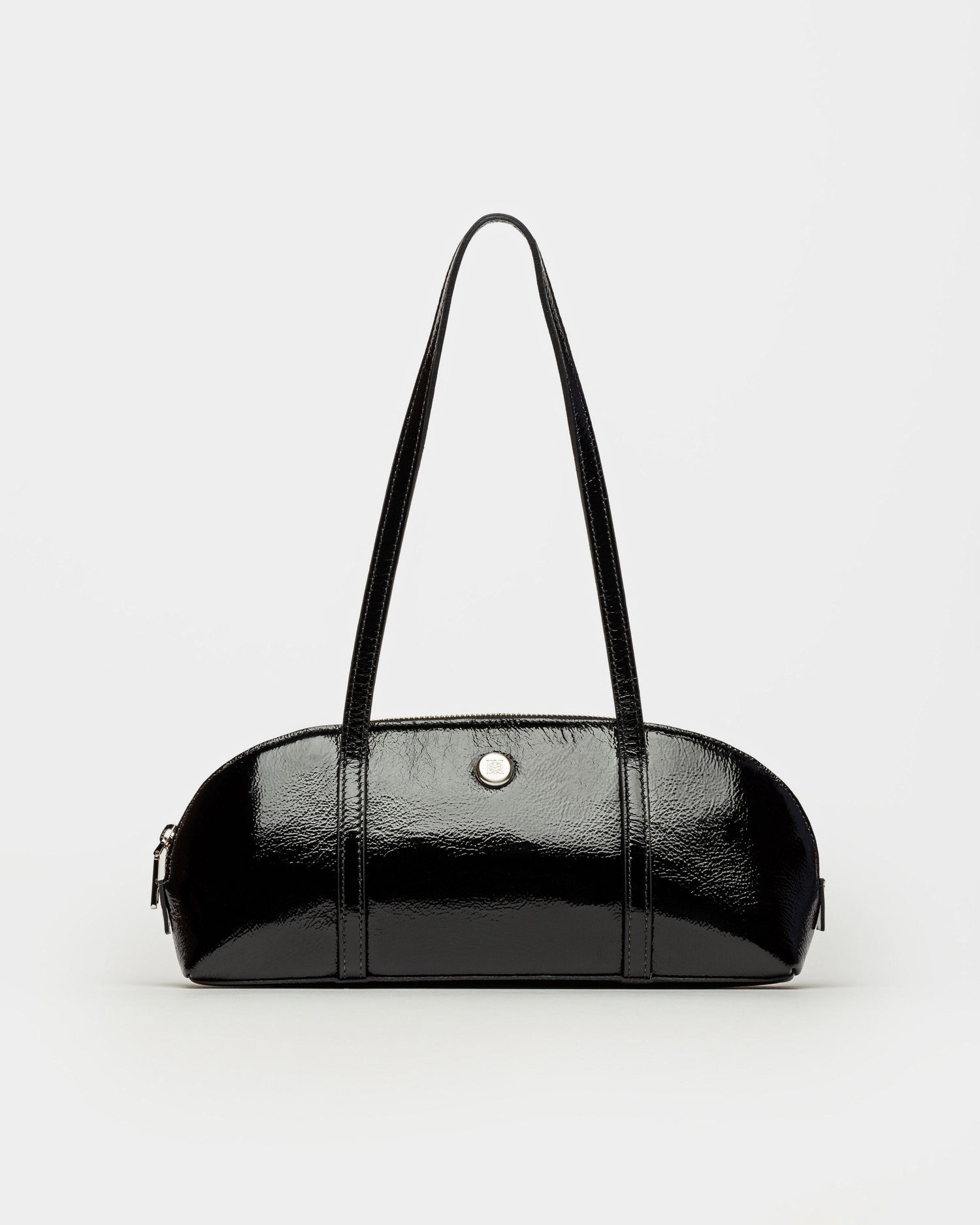 CARTERA AL HOMBRO BONNIE EN CUERO CHAROL