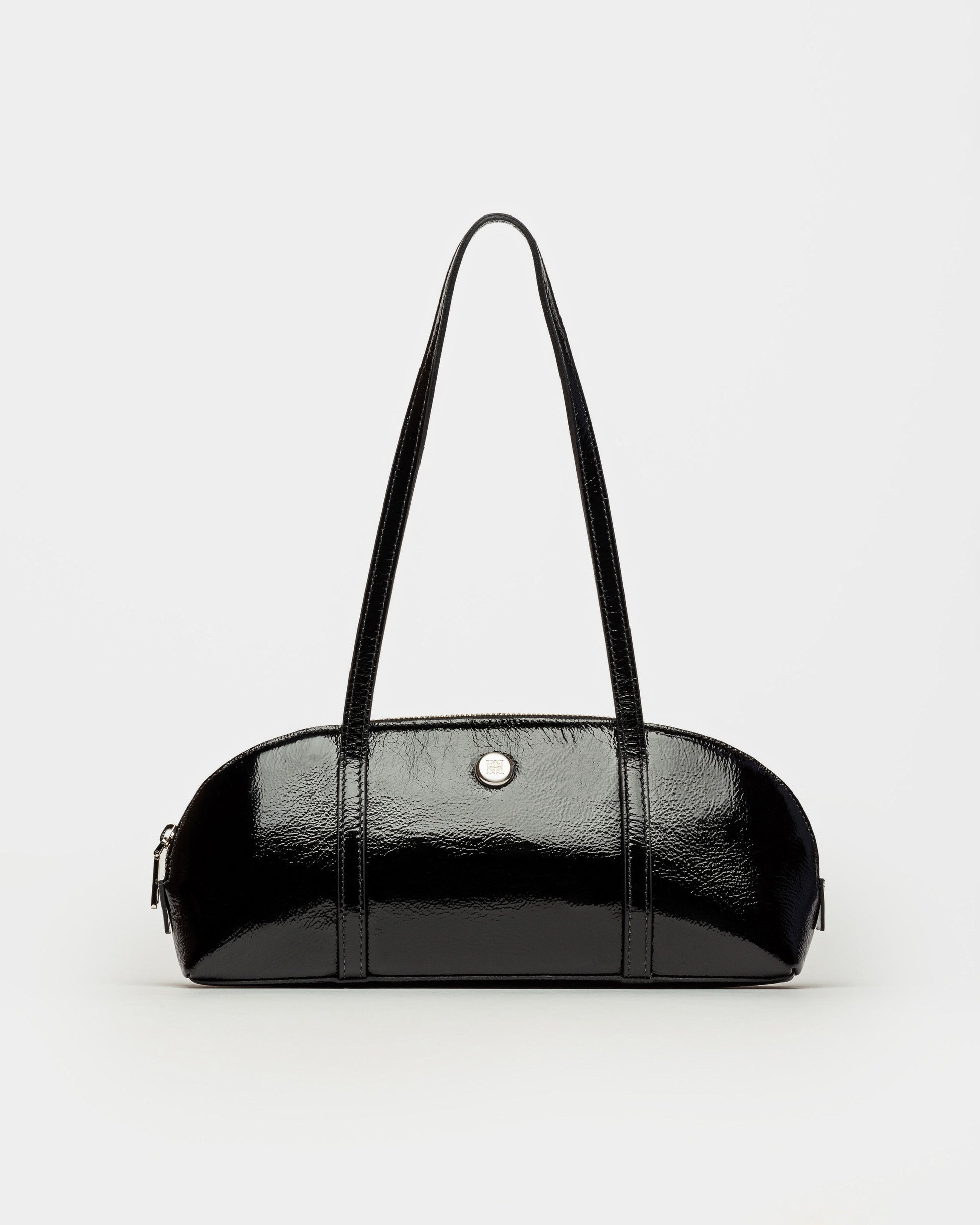 CARTERA AL HOMBRO BONNIE EN CUERO CHAROL