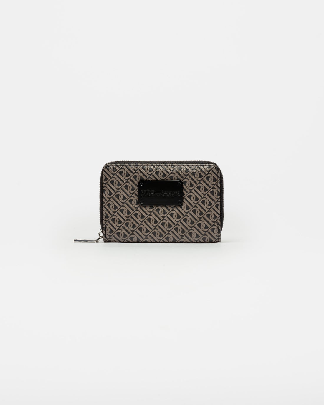 Billetera Monogram en efecto cuero