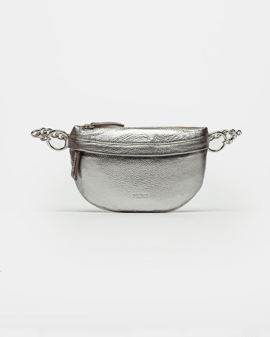 RIÑONERA TROUPE EN CUERO METALIZADO