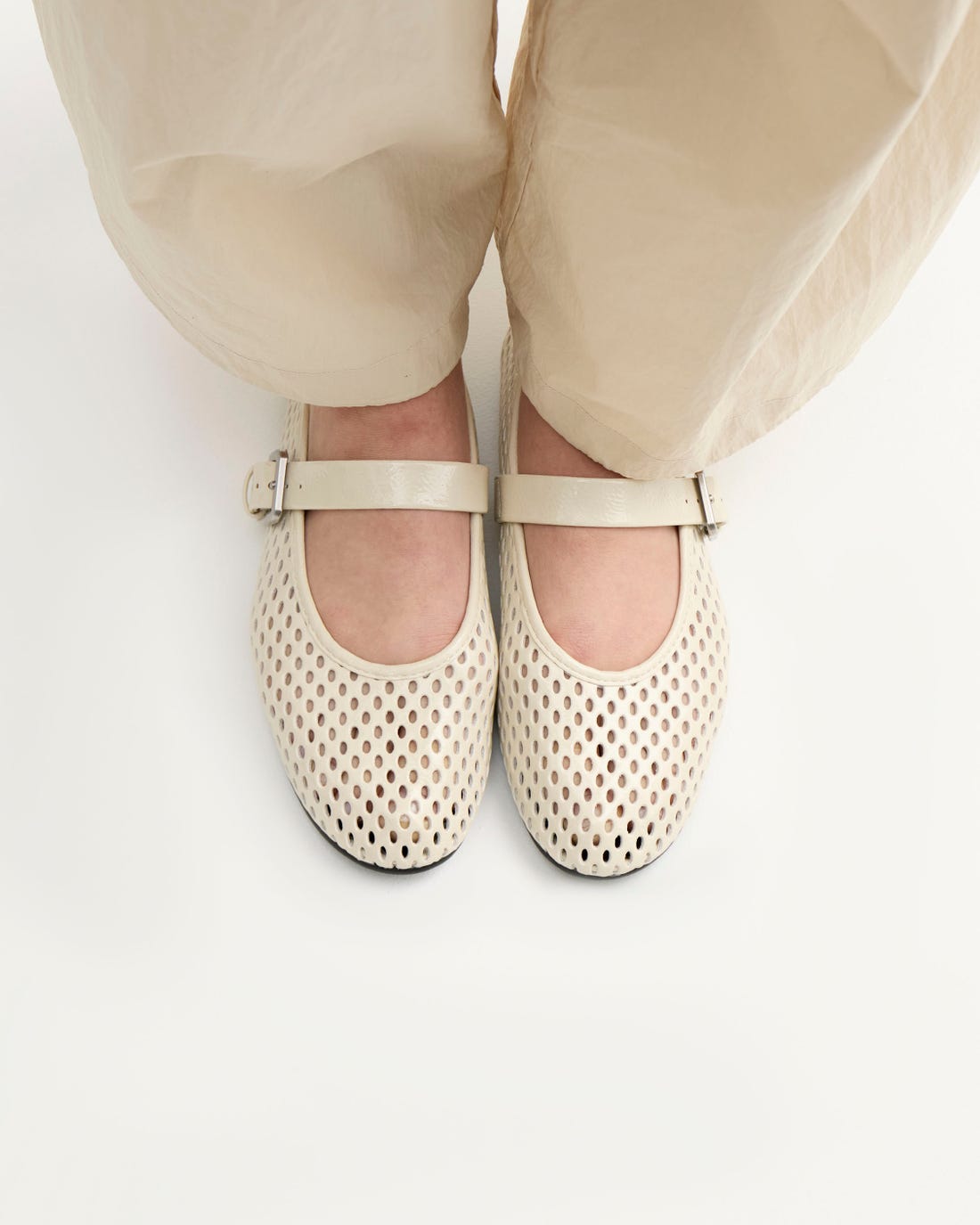 Ballerina Rouge en efecto cuero