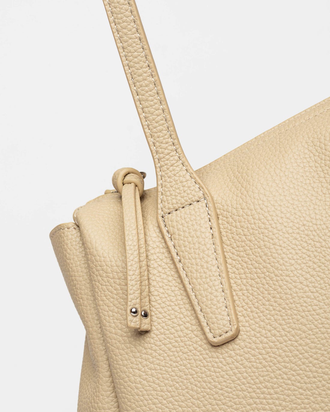 Bolso Sign en efecto cuero